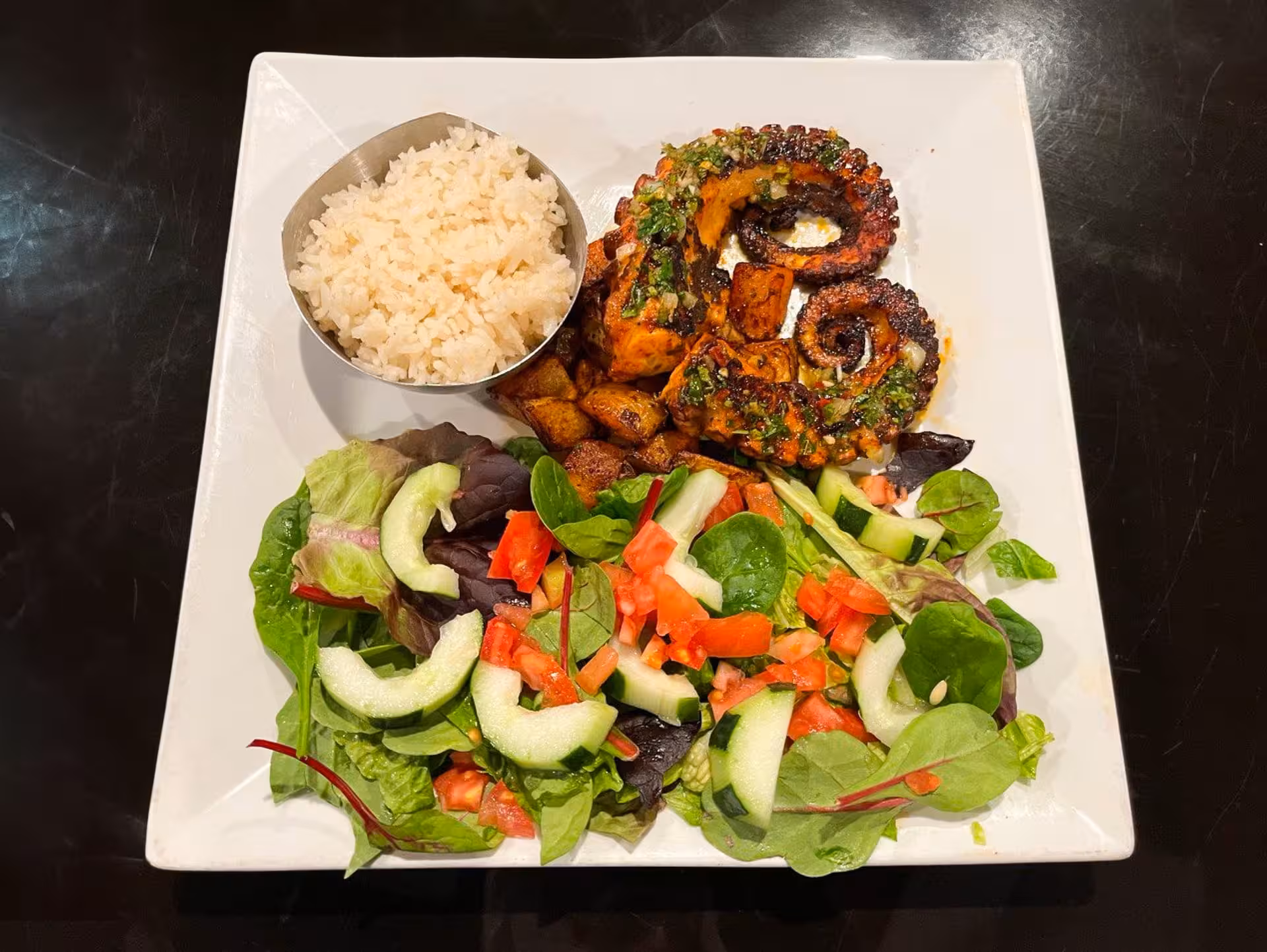 Pulpo Enamorado dinner menu