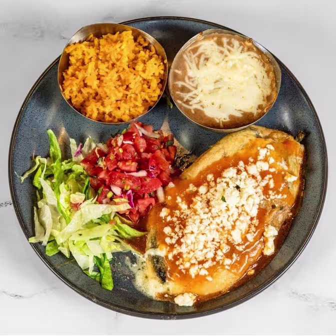 Chile Relleno dinner menu